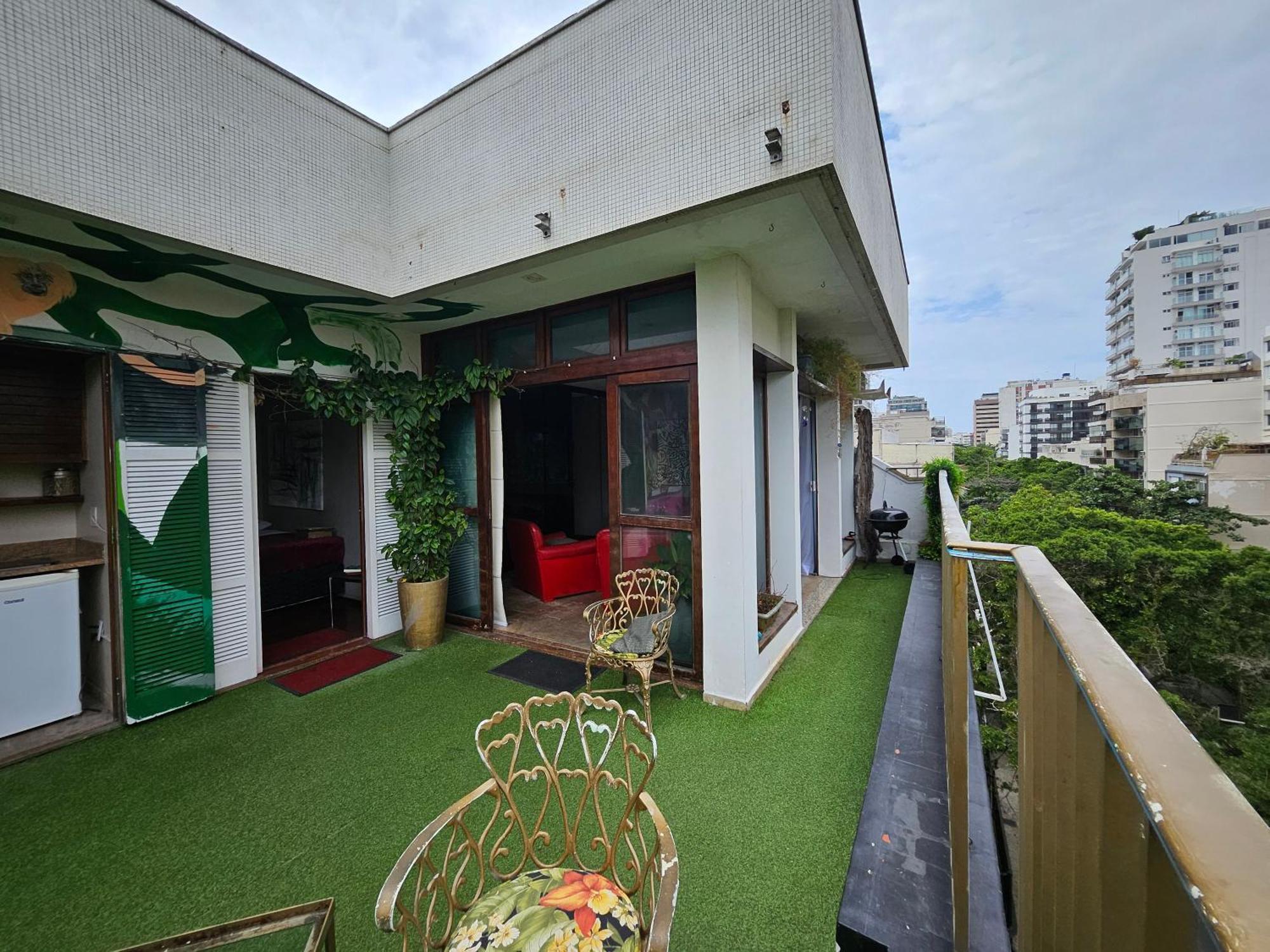 Charmosa Cobertura Em Ipanema Na Quadra Da Praia De Quarto, Sala, Terraco E Sauna Rio de Janeiro Esterno foto